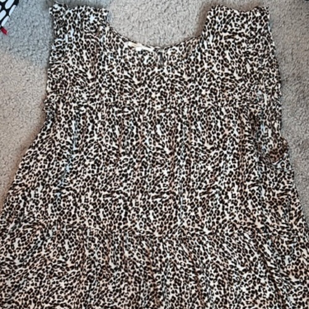 Maurices Leopard Print Blouse - Like New